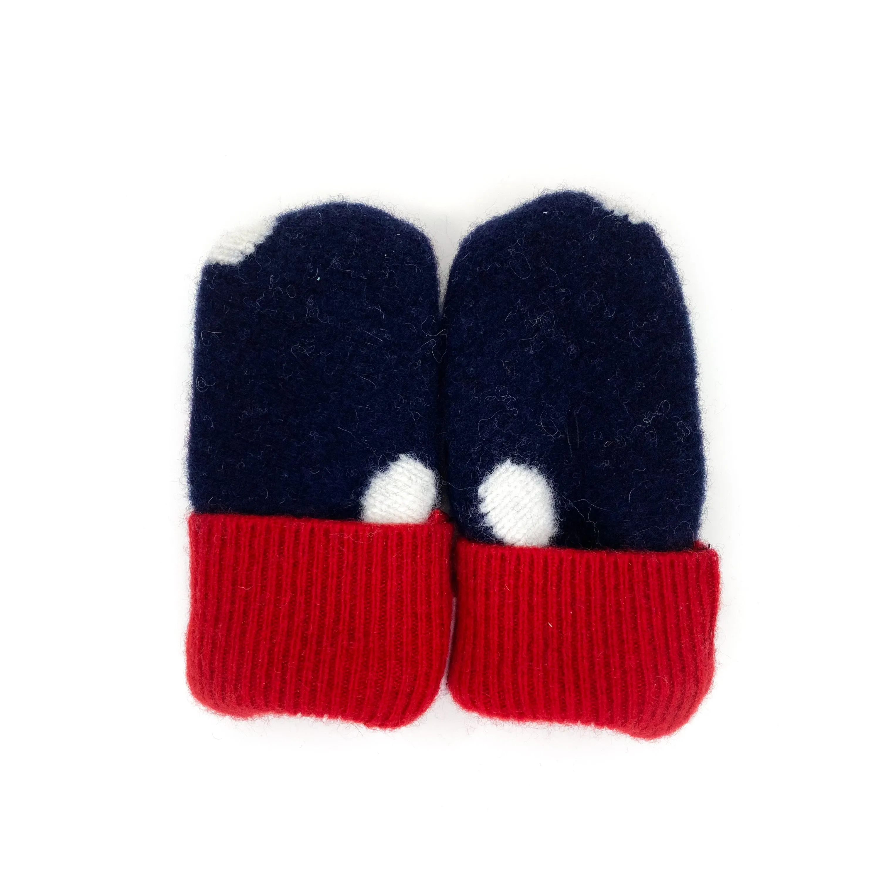 Baby Wool Sweater Mittens | Dotty