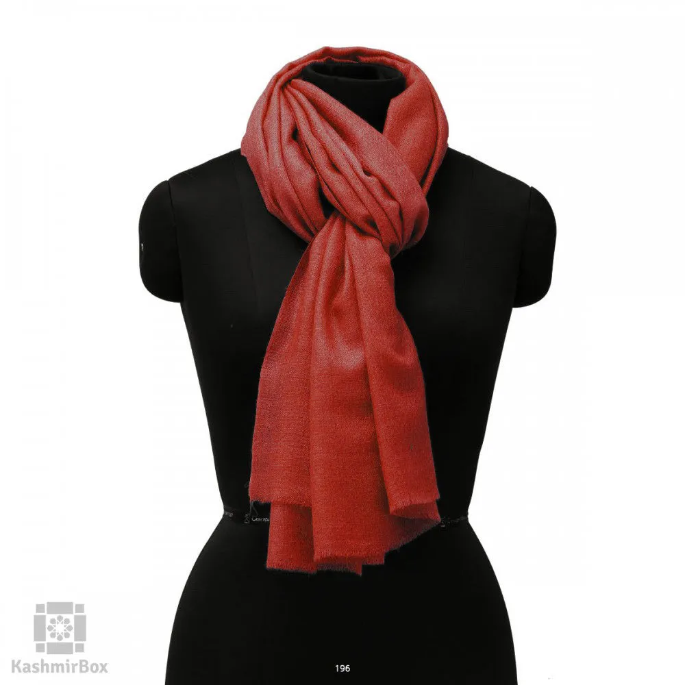 Berry Red Woolen Shawl