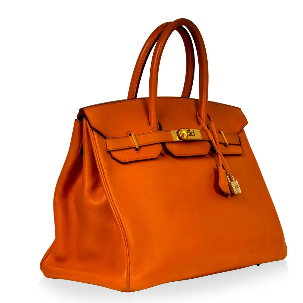 Birkin 35 - Orange Swift