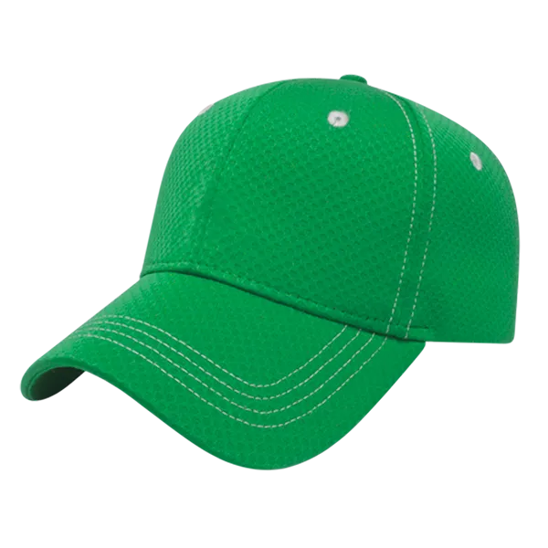 Cap America i7024 - Soft Textured Polyester Mesh Cap - Blank