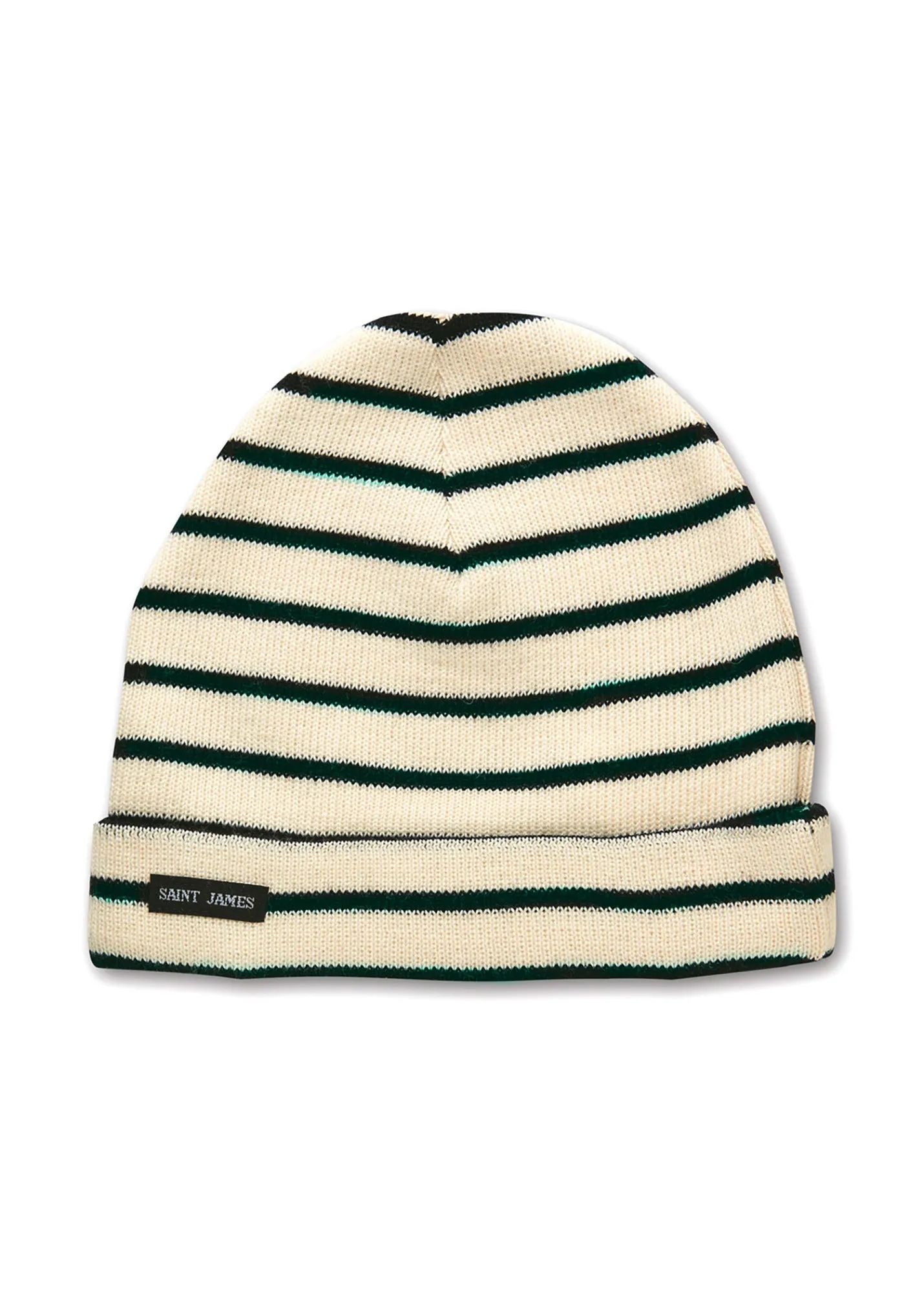 Cartier striped sailor hat - in soft wool (ECUME/NAVY)