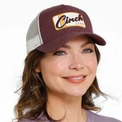 Cinch Womens Purple Cap