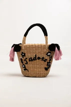 City Lights Collection-Jadore Luxury Straw Weave Hand Bag