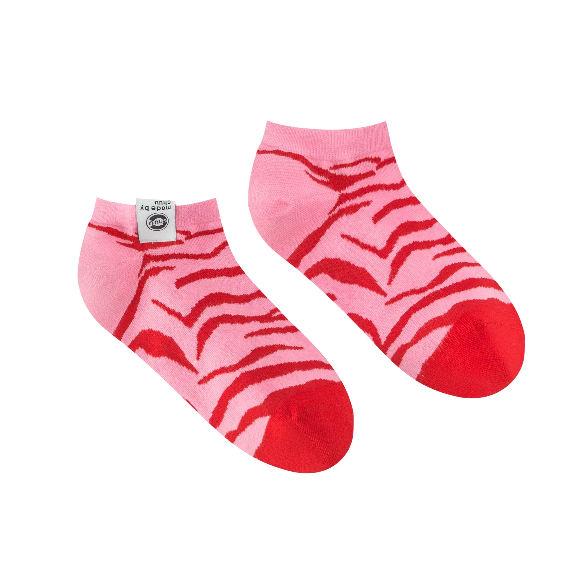 Colorful Zebra Fake Socks