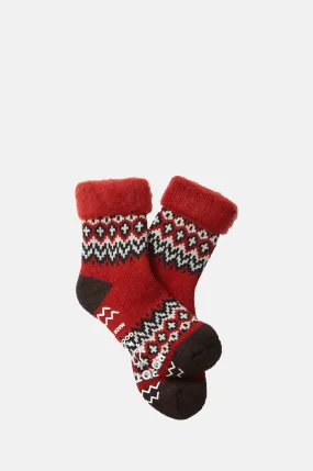 Comfy Room Socks Nordic Red