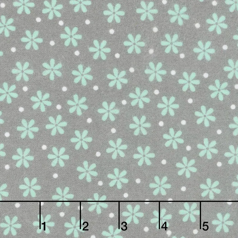 Cozy Cotton Flannels - Small Flower Shadow Yardage