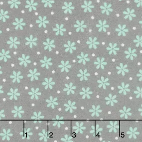 Cozy Cotton Flannels - Small Flower Shadow Yardage