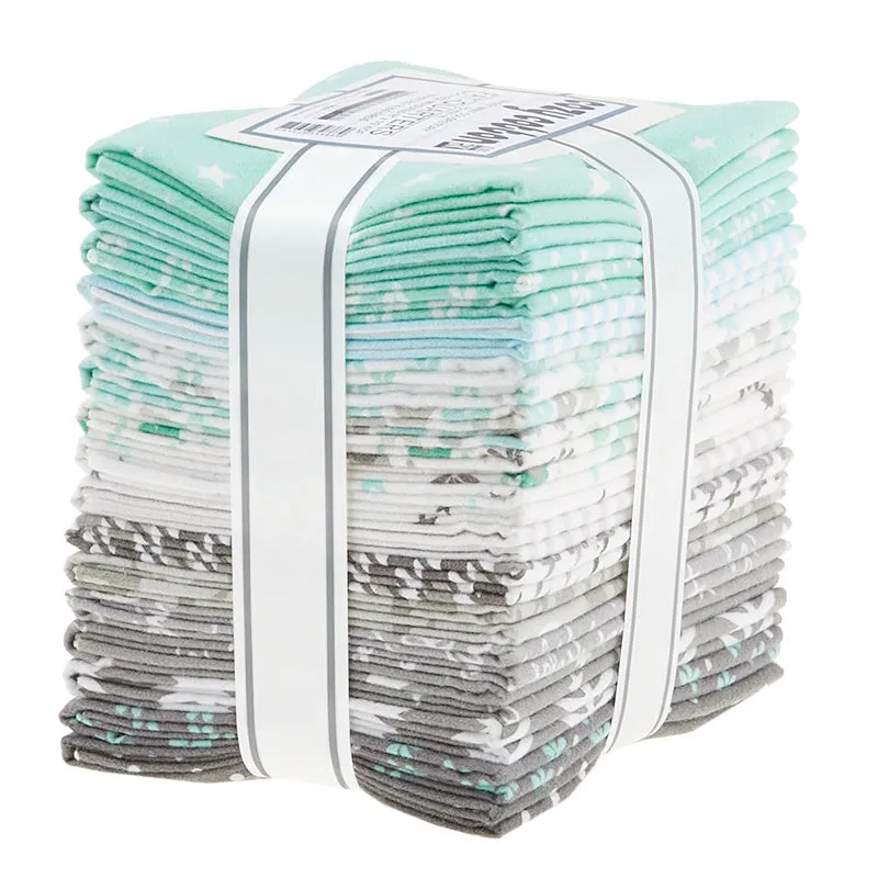 Cozy Cotton Flannels - Sweet Mint Colorstory Fat Quarter Bundle