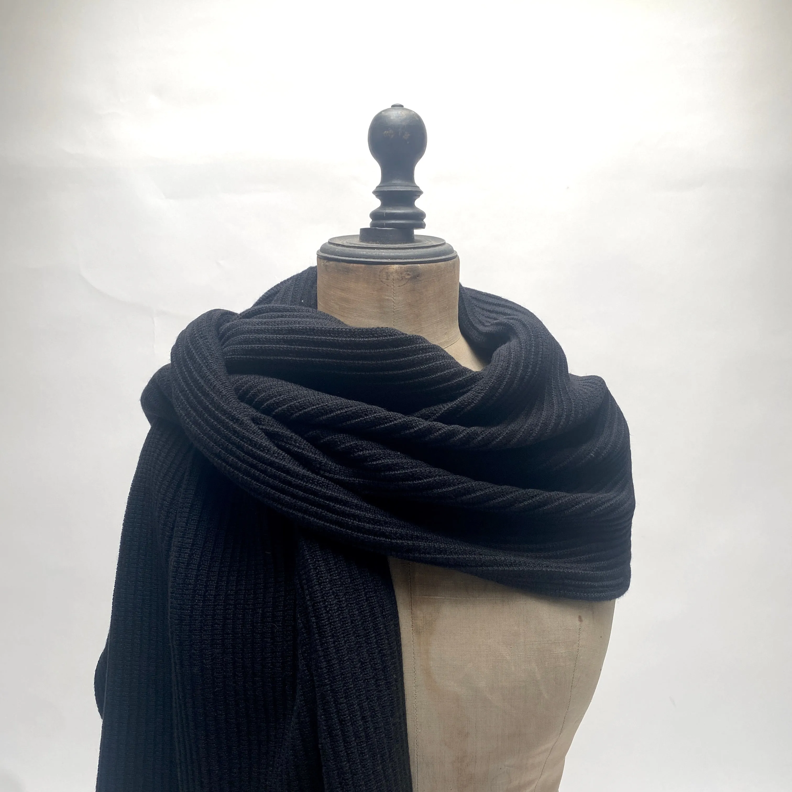 cozy shawls - ribbed