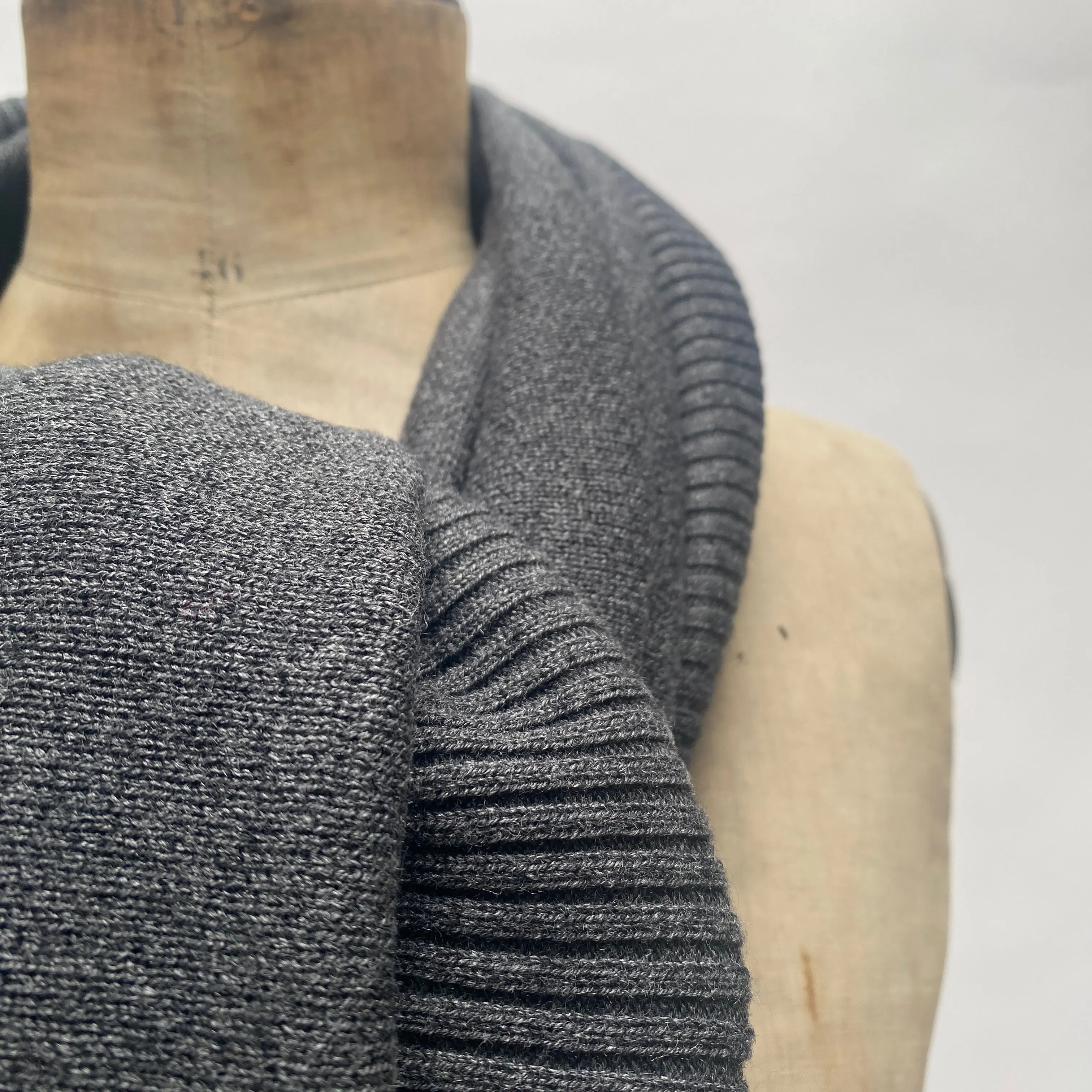 cozy shawls - ribbed