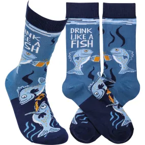 Drink Like A Fish Socks