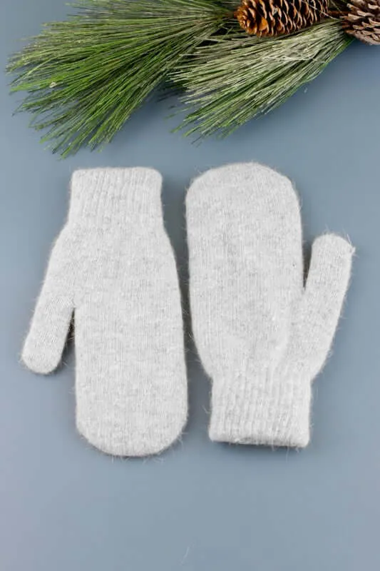 Everyday Cozy Winter Warm Knit Mittens