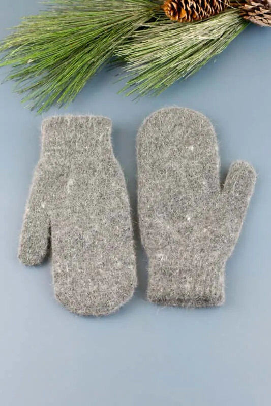 Everyday Cozy Winter Warm Knit Mittens