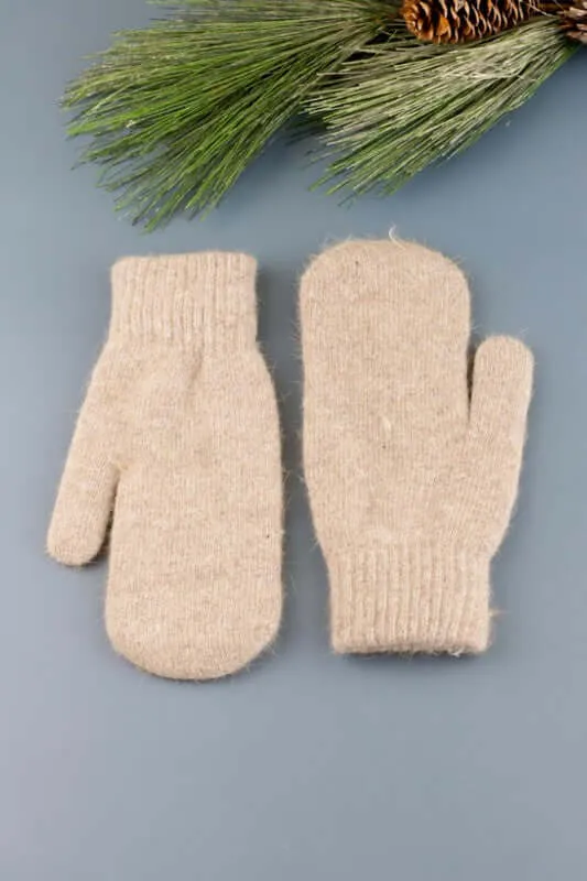 Everyday Cozy Winter Warm Knit Mittens