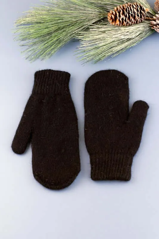 Everyday Cozy Winter Warm Knit Mittens