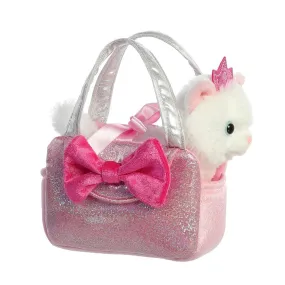 Fancy Pal Cat Trendy Sparkle Pink Bag