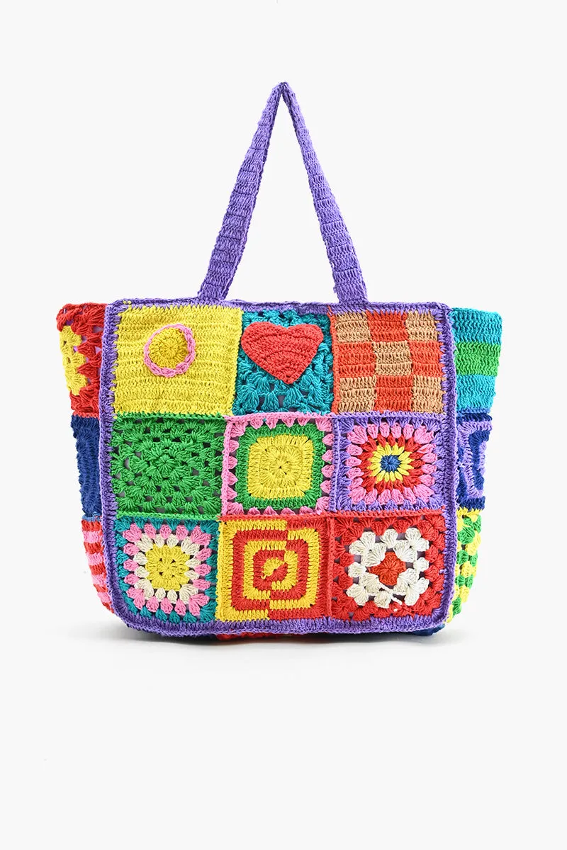 Fun Crochet Pop Culture Tote