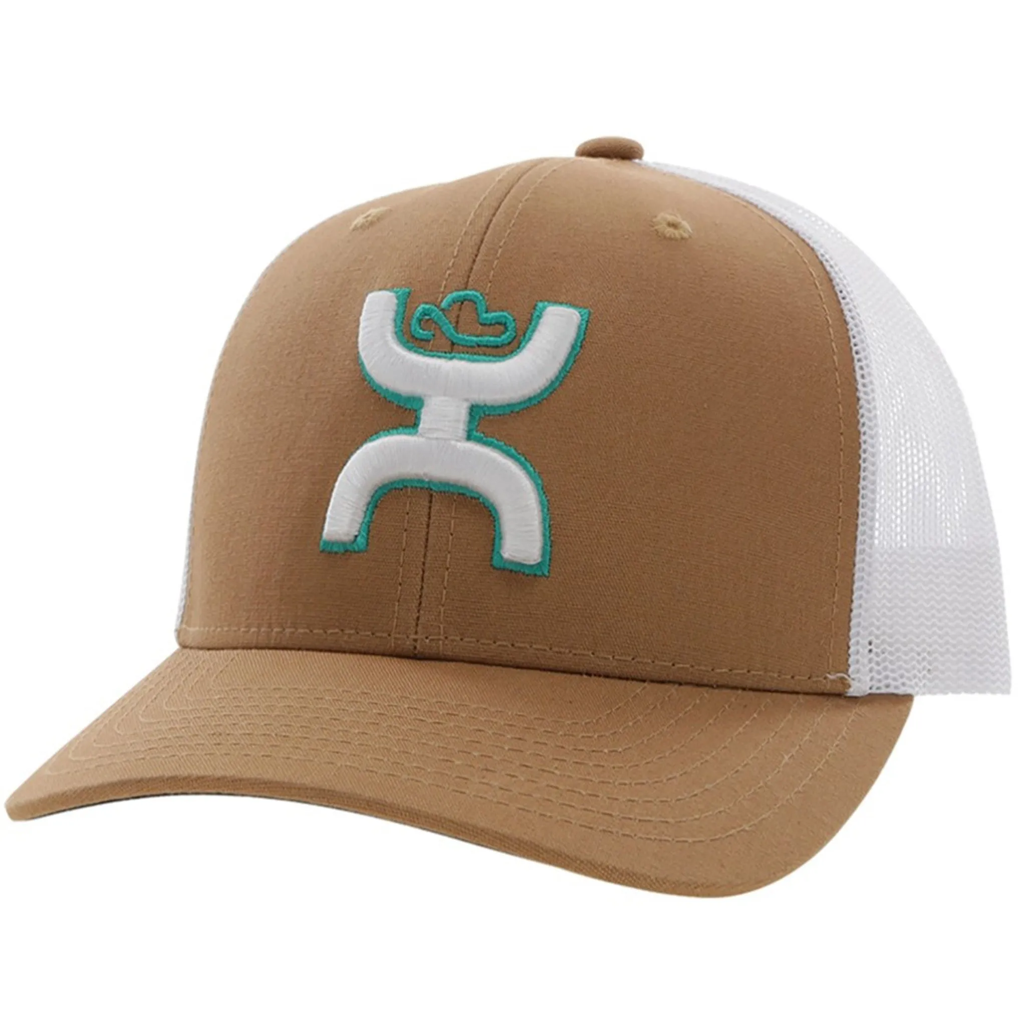 Hooey Youth Sterling Tan & White Cap