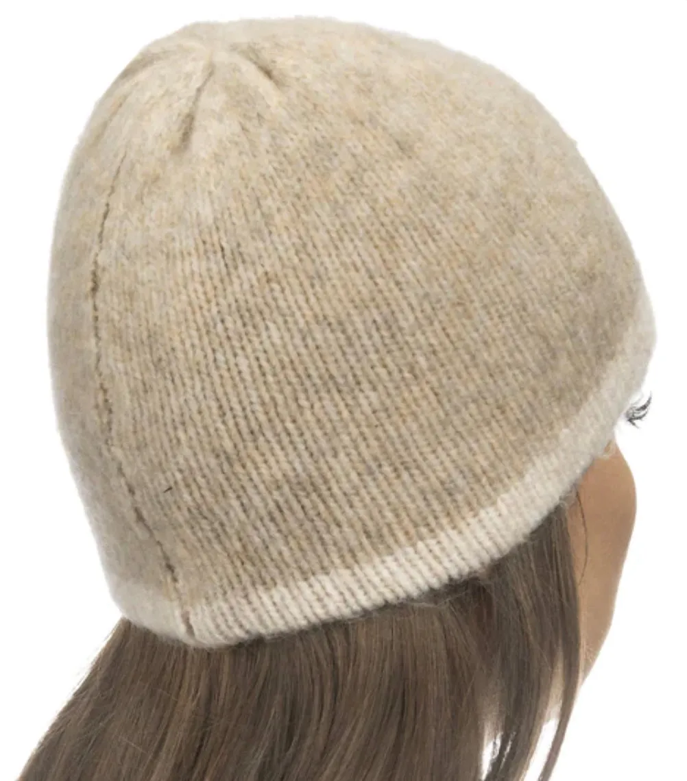 LEMON SOFT WOOL REVERSIBLE HAT