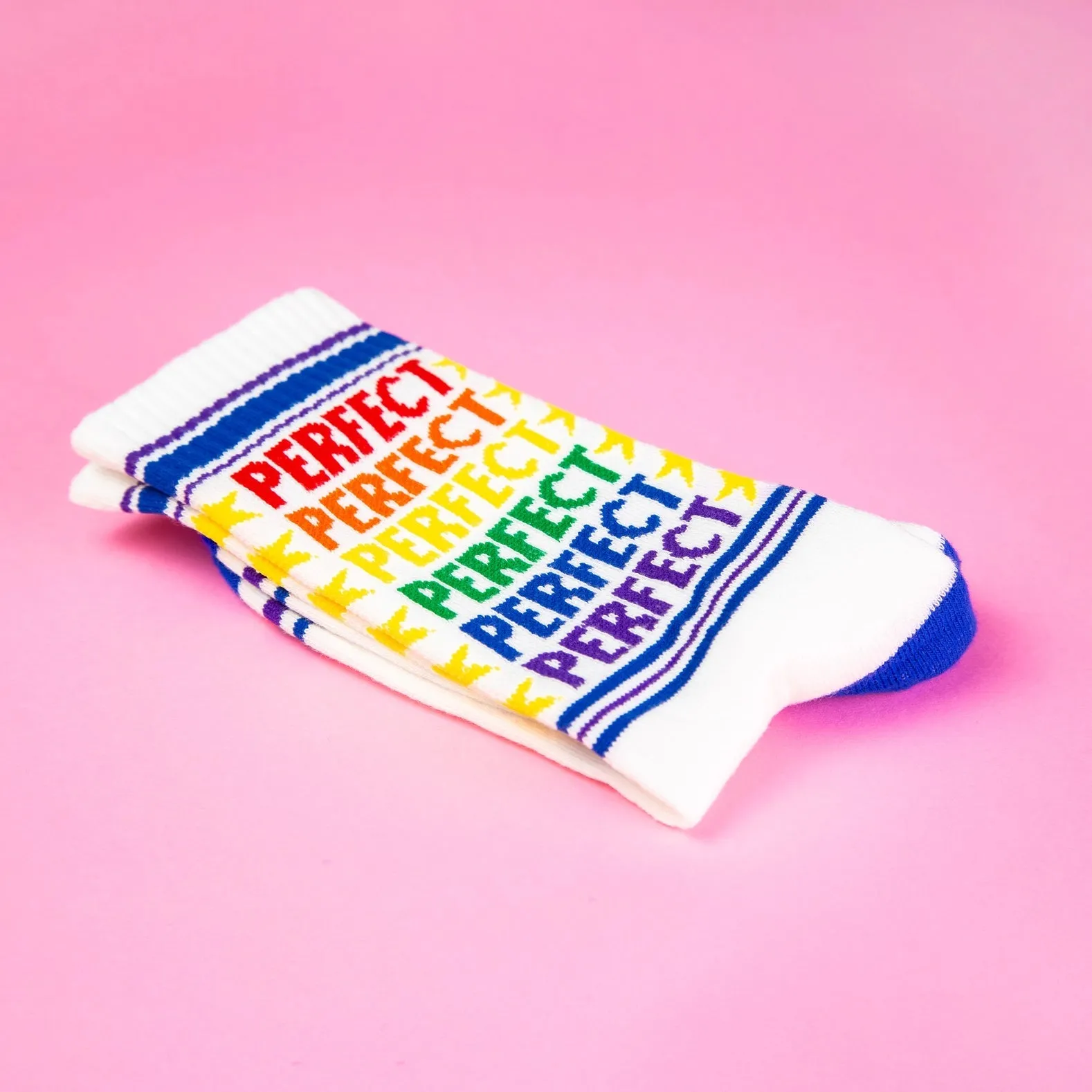 Perfect, Perfect, Perfect Crew Socks | Gym Socks | Unisex