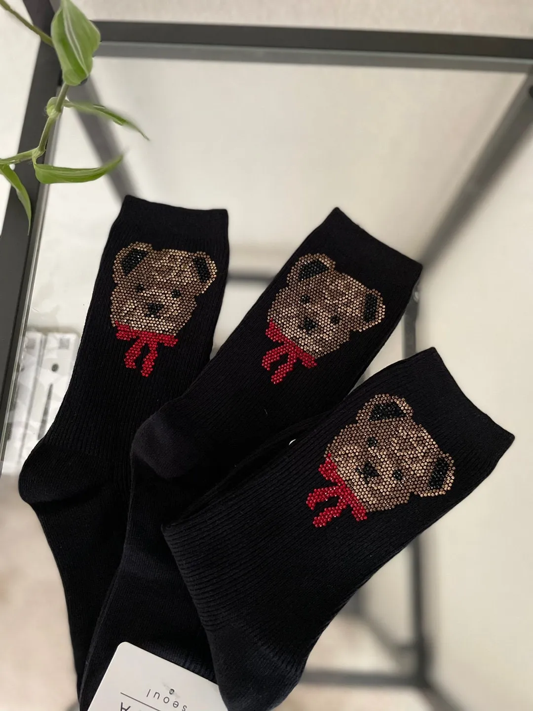 Rhinestone socks,Bling Socks | Custom Socks |GIFT | Comfy Socks | Monogram Socks