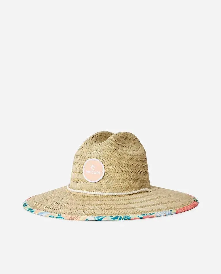 Rip Curl Mixed Straw Sun Hat Light Orange