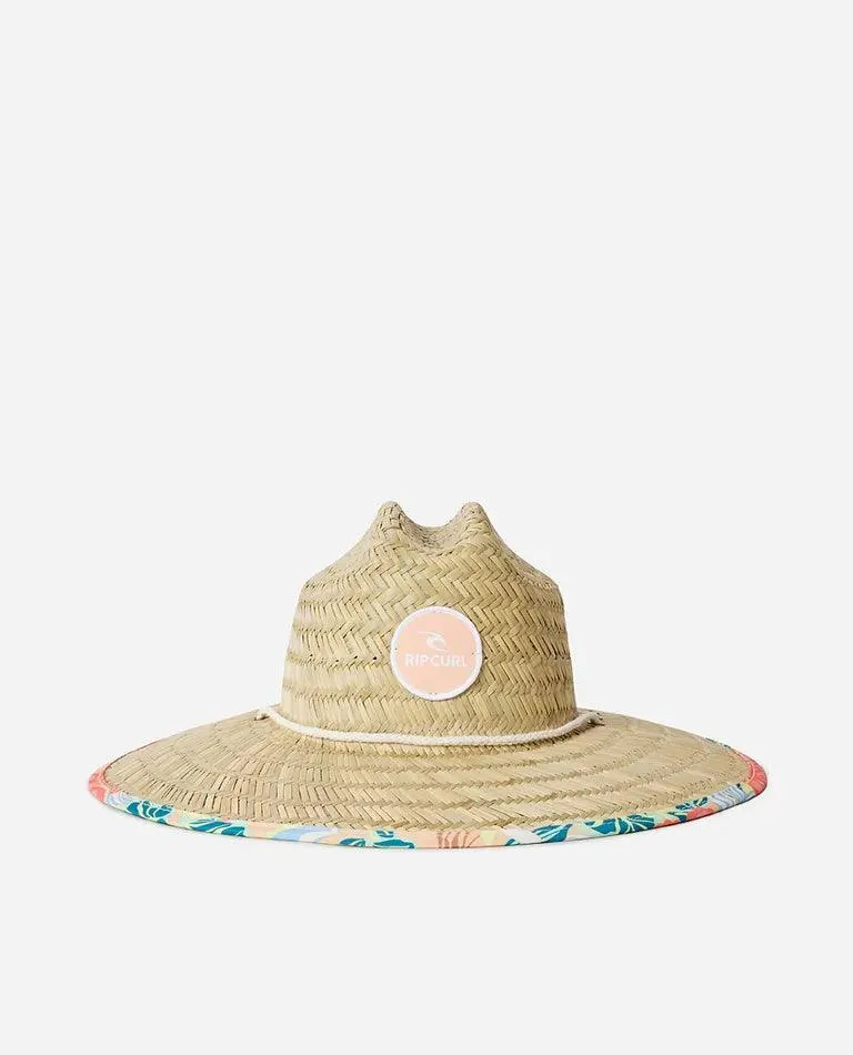 Rip Curl Mixed Straw Sun Hat Light Orange