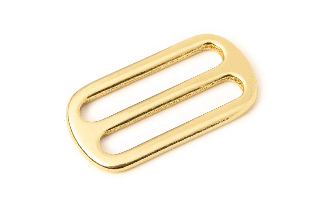 Rocky Mtn - Tri Glide Strap Sliders (Solid Brass)