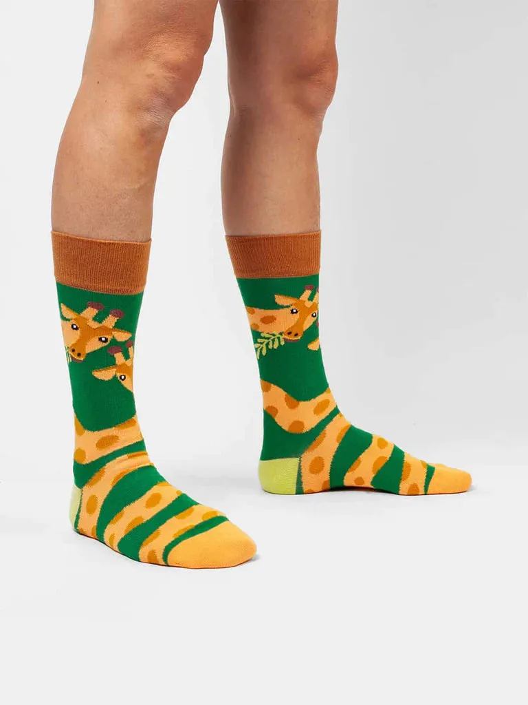 socks - green longneck