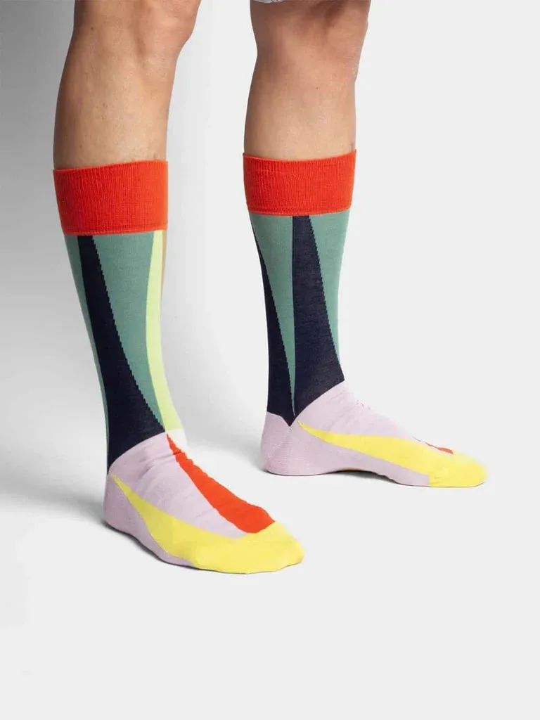 socks - pointed colors