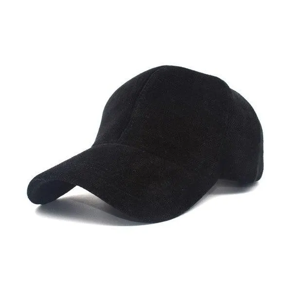 Soft Velour Stylish Ball Caps for Women