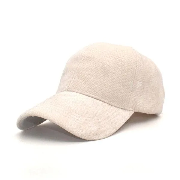 Soft Velour Stylish Ball Caps for Women