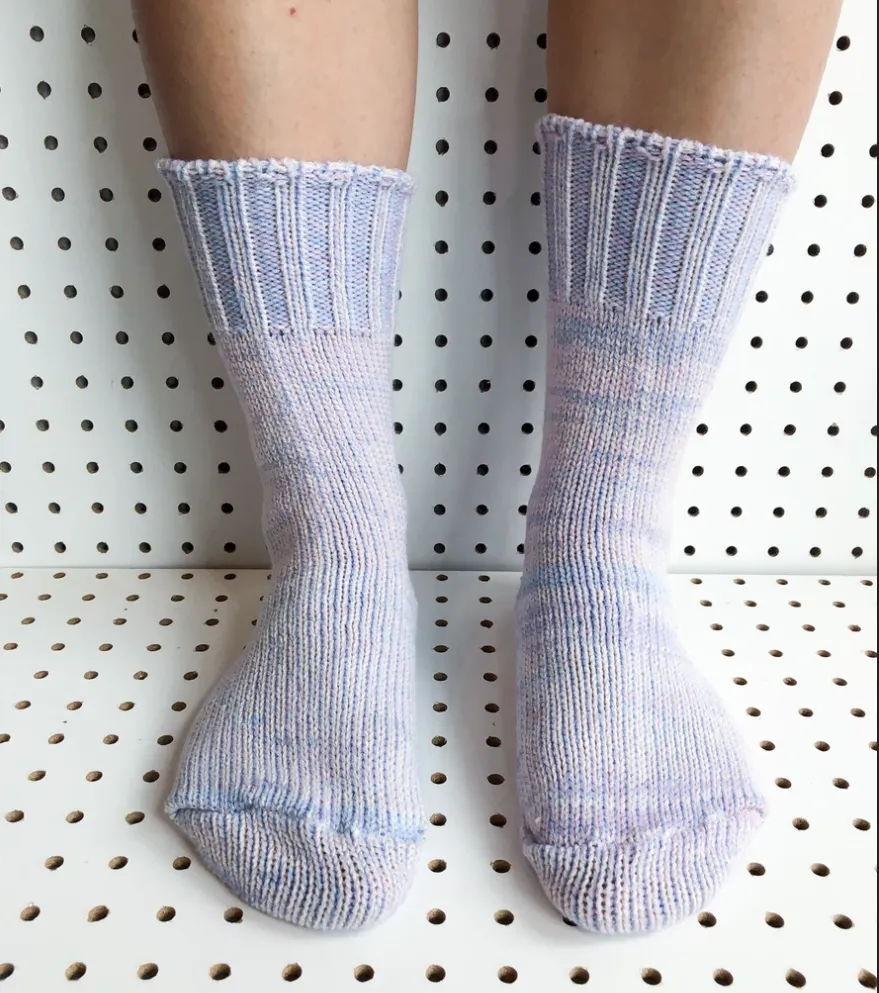 Sunday Socks In Fireworks By OkayOk (Bigger Size)