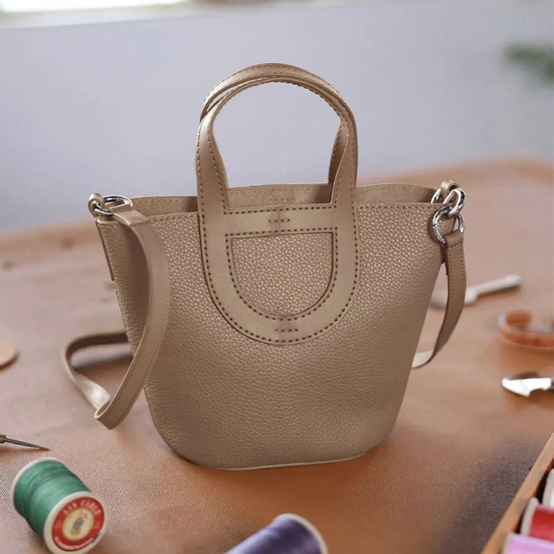 Top Grain Leather Inspired Loop Bag DIY Kits