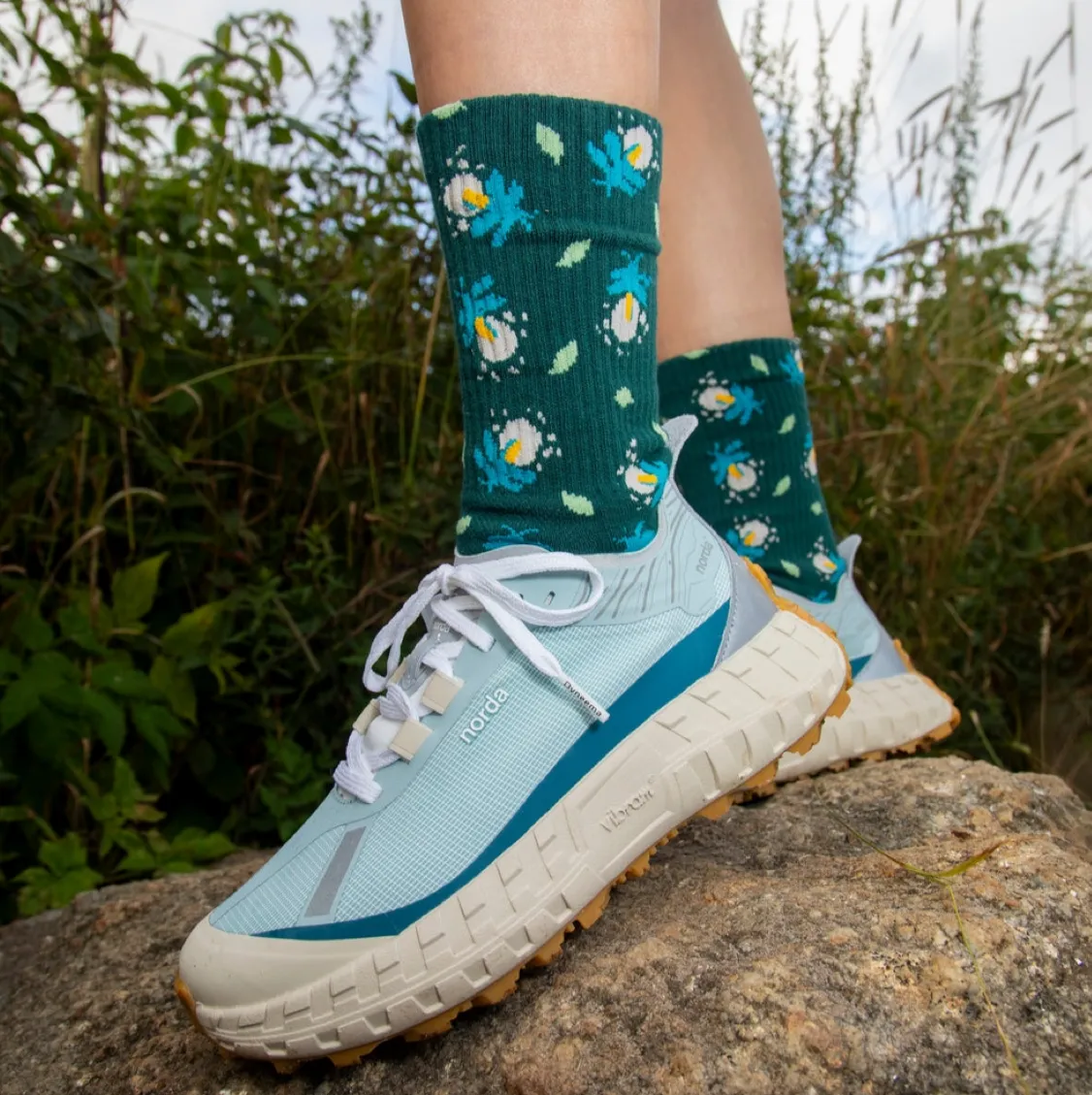 Tread Lightly Socks - Forest Glow