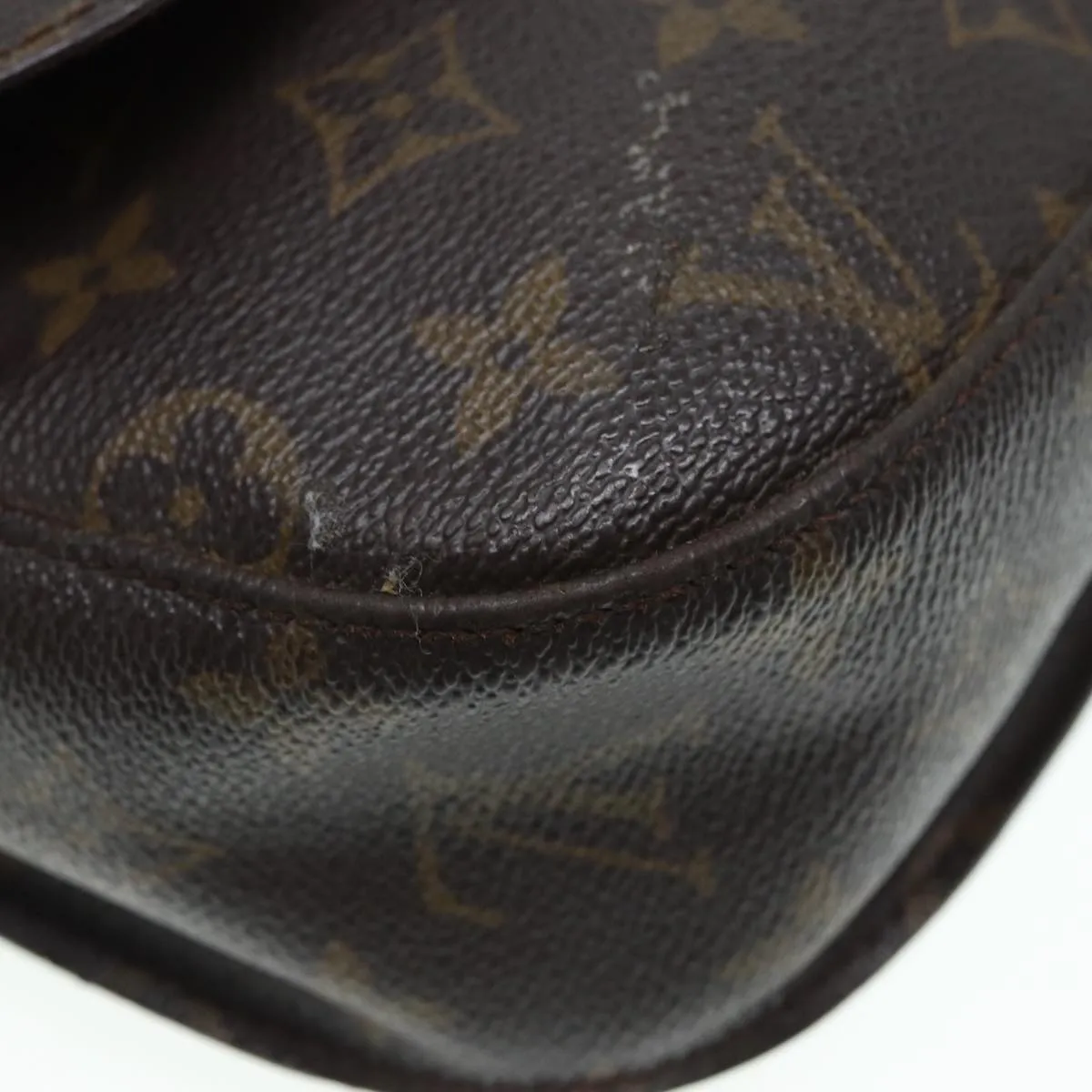 Trendy Inspired Louis Vuitton Monogram Saint Cloud Gm Shoulder Bag M51242 Lv Auth Hk1604