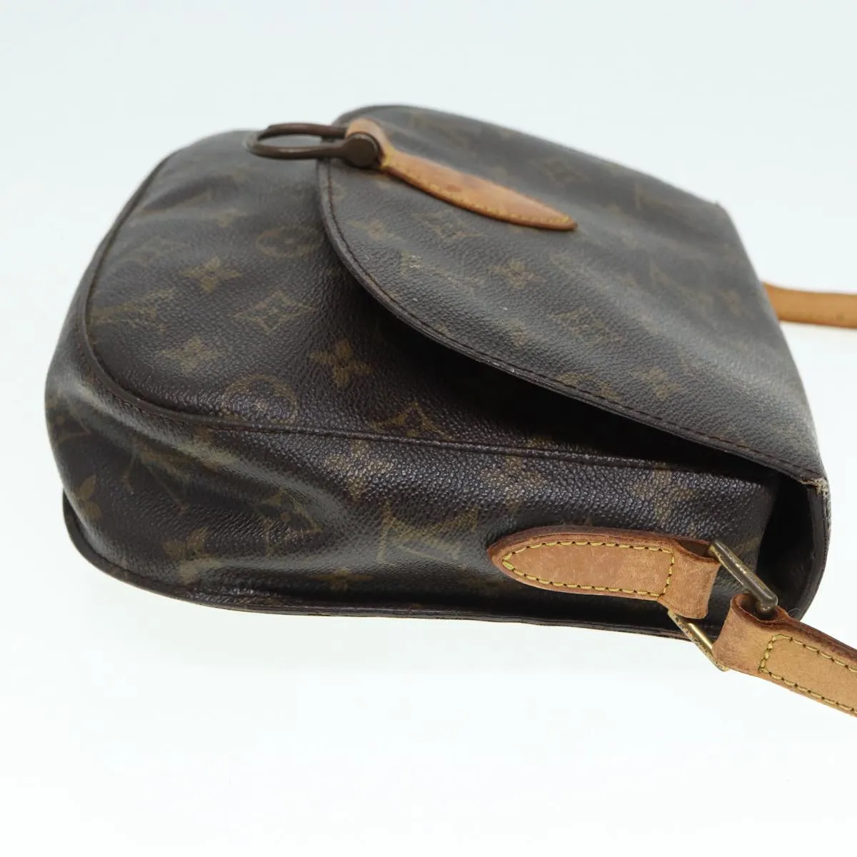 Trendy Inspired Louis Vuitton Monogram Saint Cloud Gm Shoulder Bag M51242 Lv Auth Hk1604