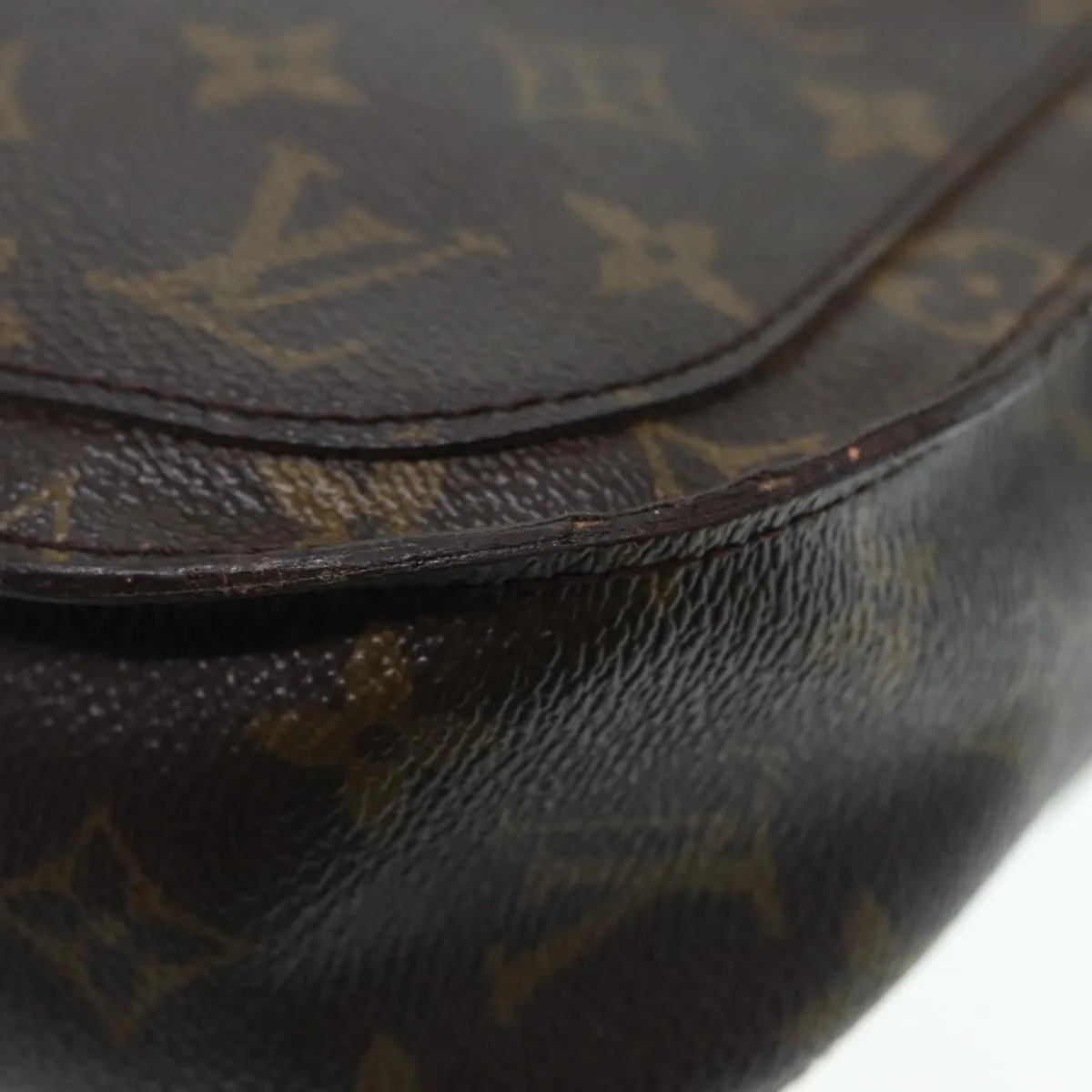 Trendy Inspired Louis Vuitton Monogram Saint Cloud Gm Shoulder Bag M51242 Lv Auth Hk1604