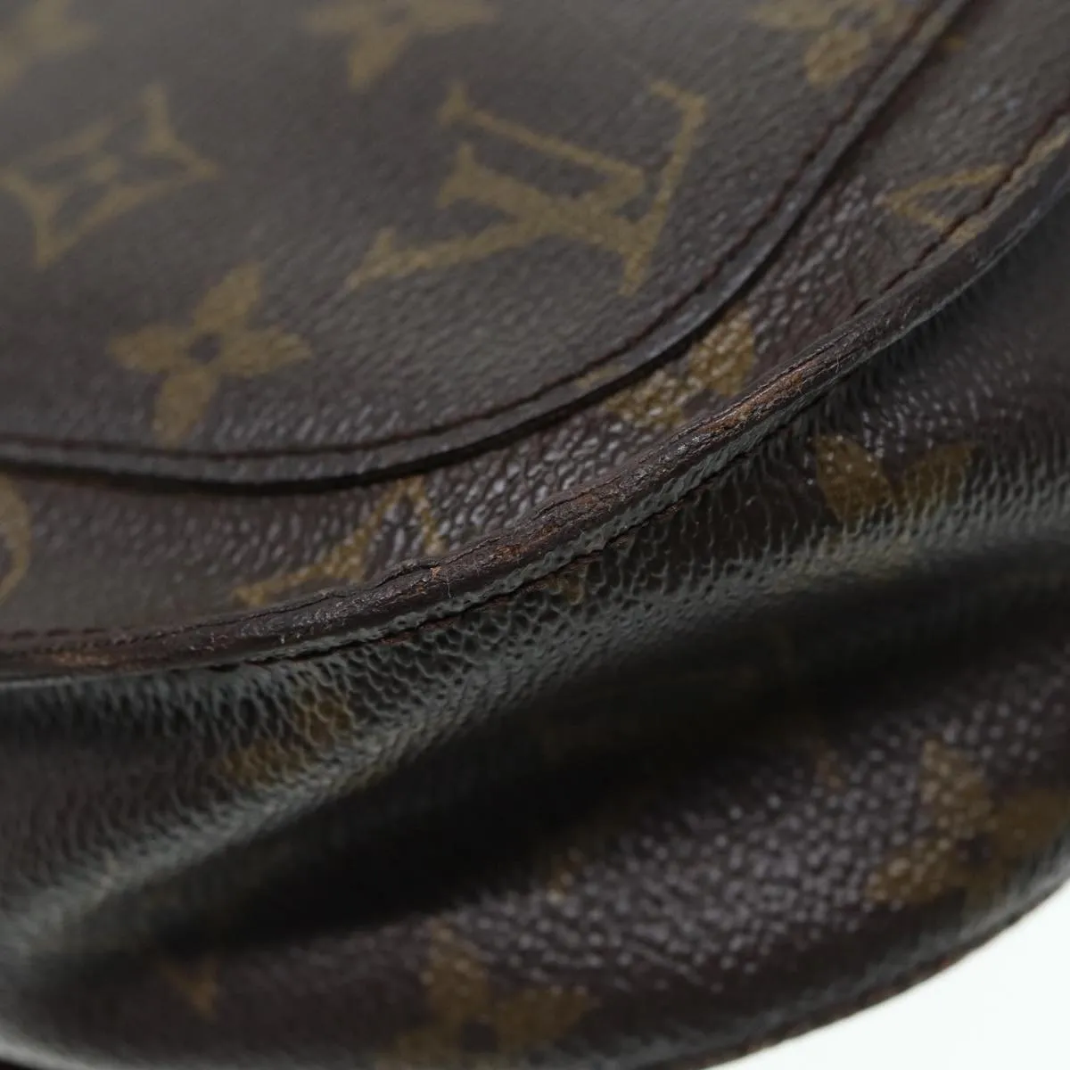 Trendy Inspired Louis Vuitton Monogram Saint Cloud Gm Shoulder Bag M51242 Lv Auth Hk1604