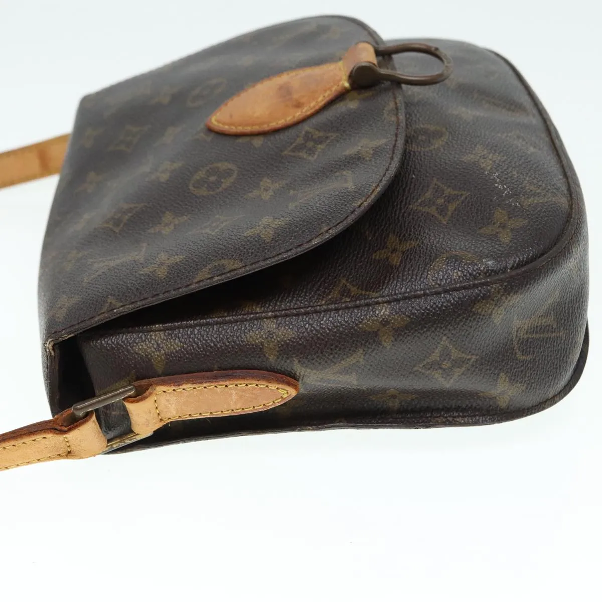 Trendy Inspired Louis Vuitton Monogram Saint Cloud Gm Shoulder Bag M51242 Lv Auth Hk1604