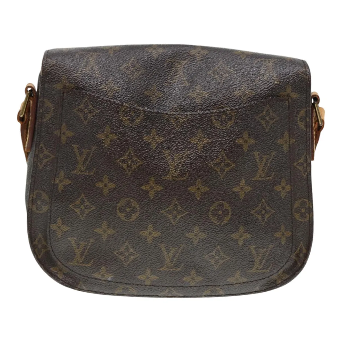 Trendy Inspired Louis Vuitton Monogram Saint Cloud Gm Shoulder Bag M51242 Lv Auth Hk1604