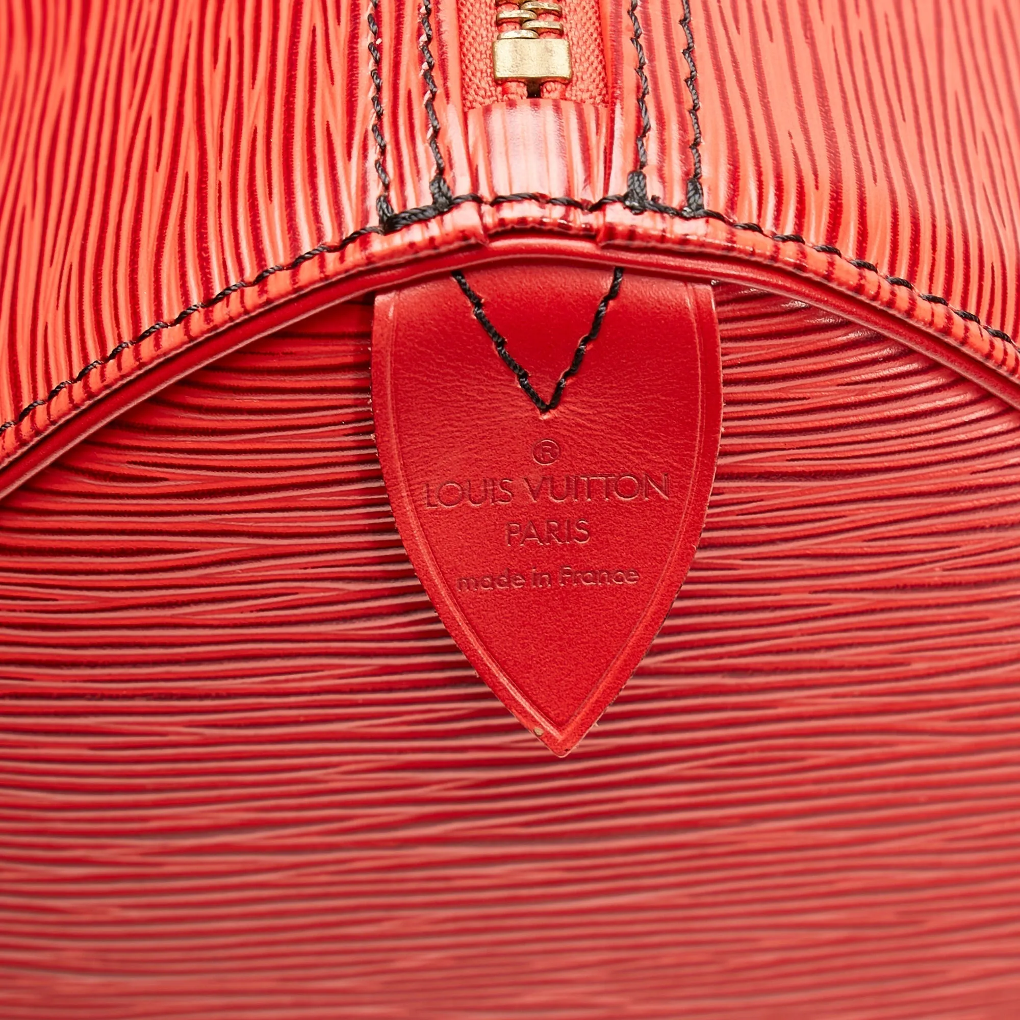 Trendy Inspired Louis Vuitton Speedy 30 Red Epi