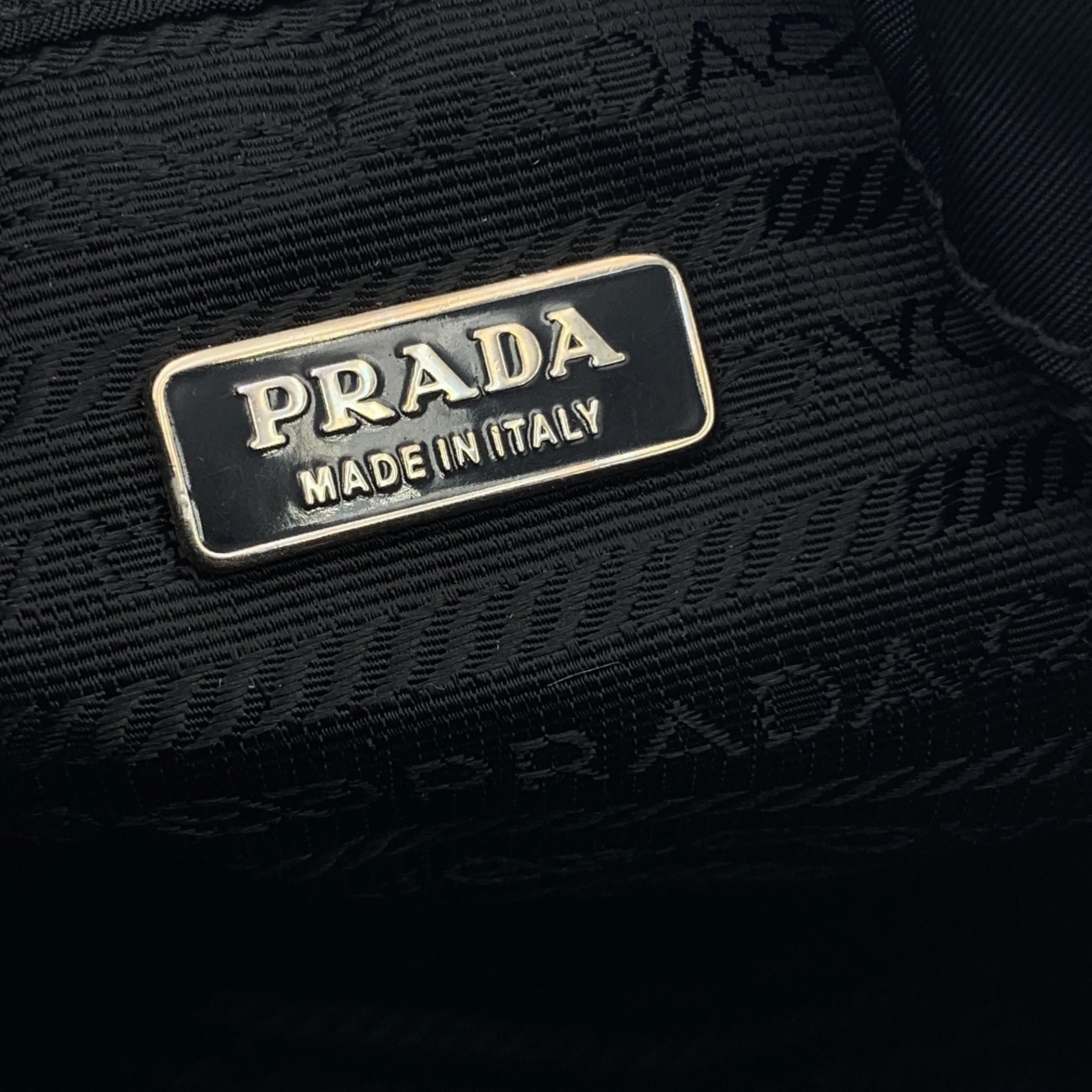 Trendy Inspired Prada Black Nylon Mini Tessuto Nylon Duet Bucket Bag Handbag