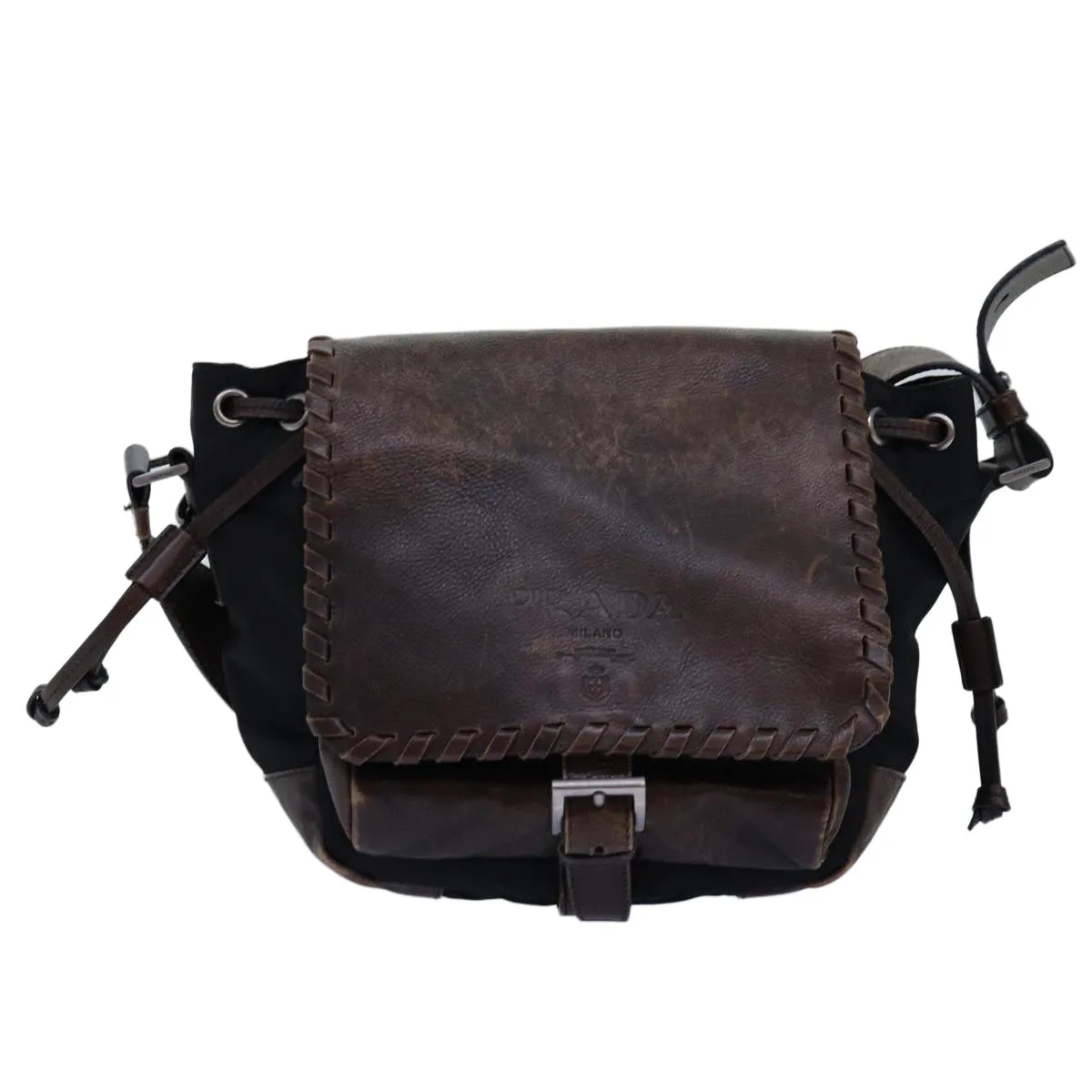 Trendy Inspired Prada Messenger Shoulder Bag