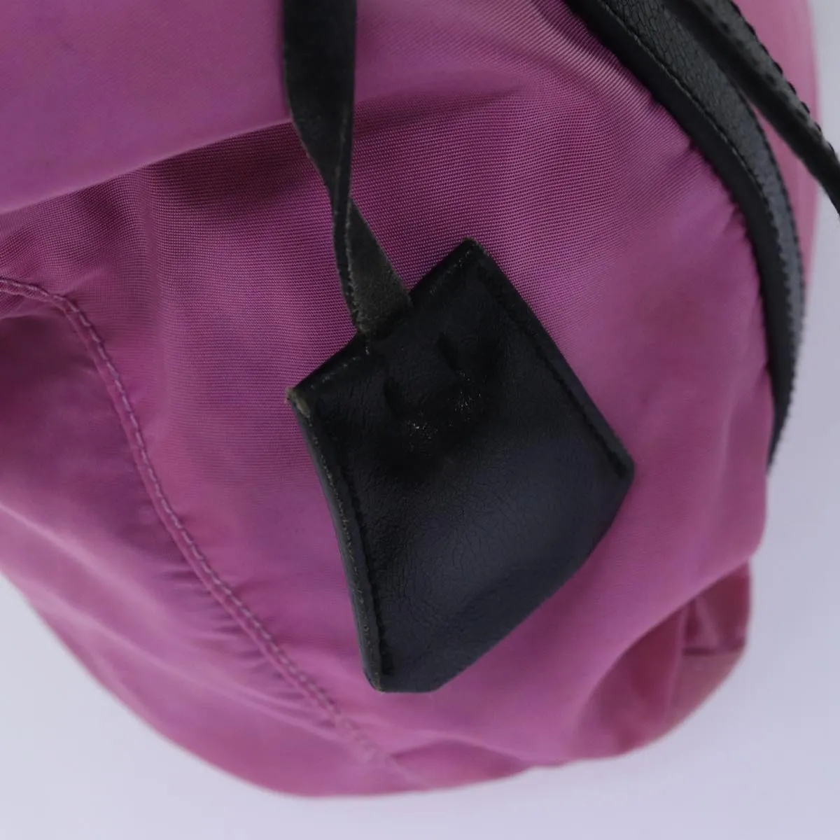 Trendy Inspired Prada Shoulder Bag Nylon Pink Auth 74400