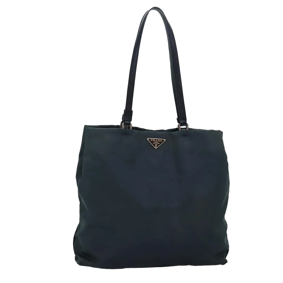 Trendy Inspired Prada Tote Bag Nylon Green Auth Fm3424