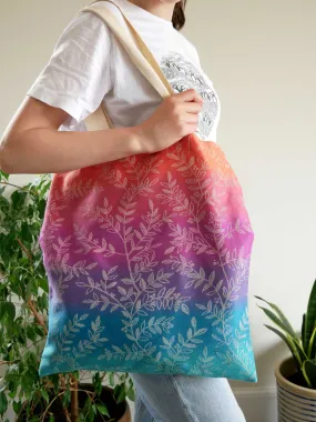 Willow Esprit with Ice Cotton Jacquard Tote Bag