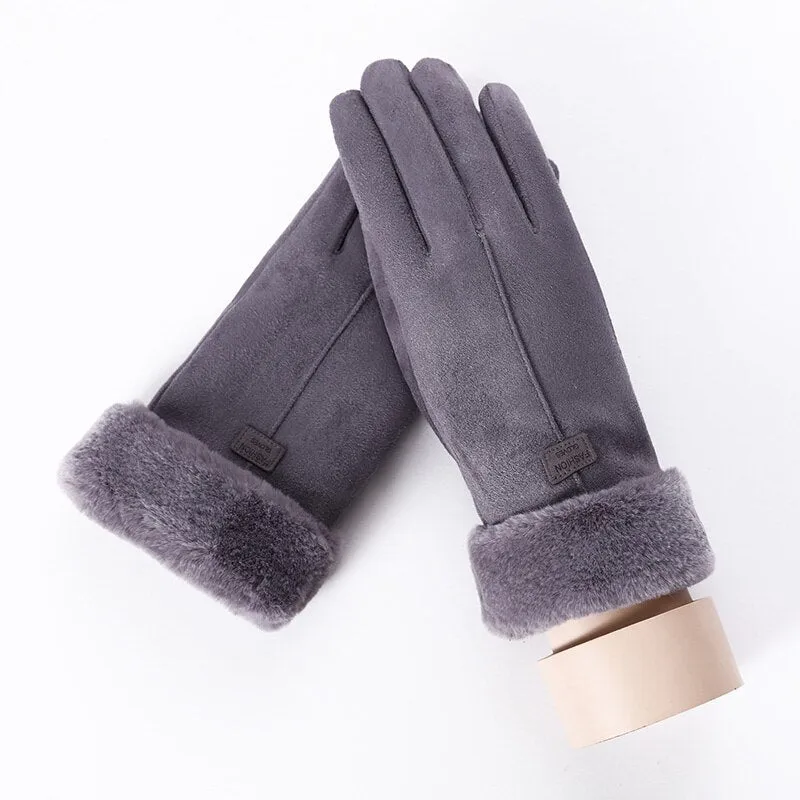 Women's Winter Warm Cashmere Gloves | Touch Screen Gloves