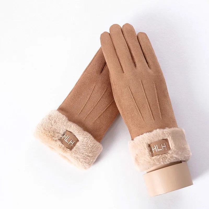 Women's Winter Warm Cashmere Gloves | Touch Screen Gloves