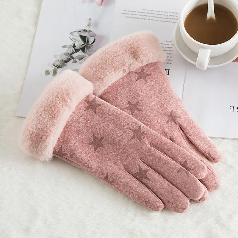 Women's Winter Warm Cashmere Gloves | Touch Screen Gloves